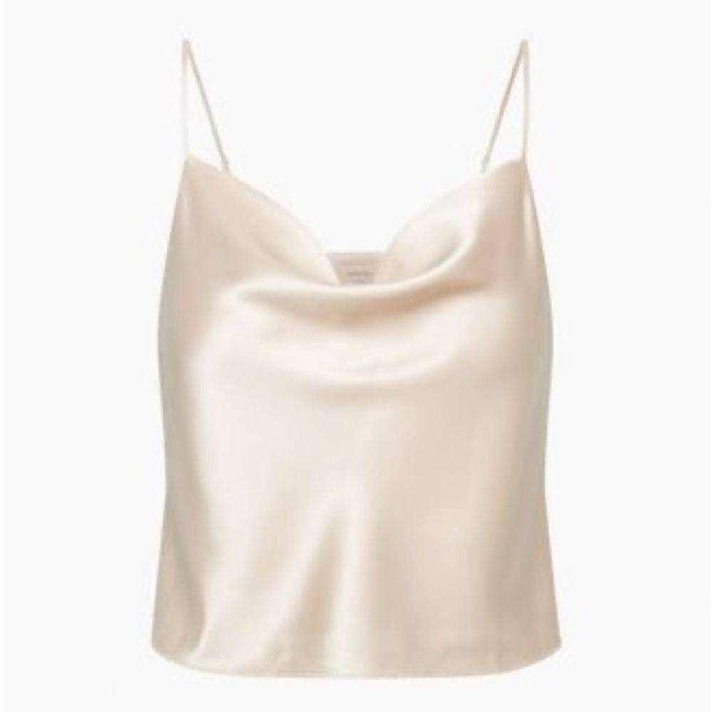 Aritzia Sunday Best MYSTIQUE SILK CAMISOLE